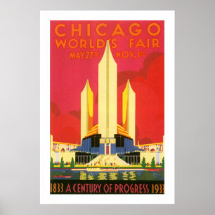 Póster Feria Mundial de Chicago