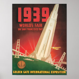 Póster Feria Mundial de la Bahía de San Francisco de 193
