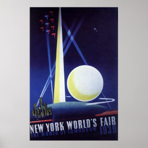 Póster Feria Mundial de Nueva York de 1939