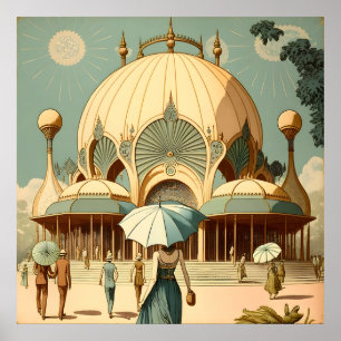 Póster Feria Mundial del Palacio de Cristal, Poster de Ar