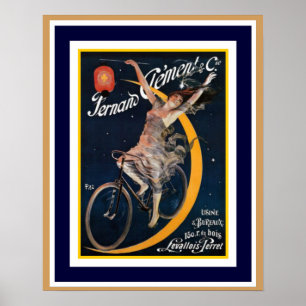 Póster Fernano Clement Vintage Bicycle Ad Poster 16 x 20