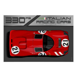 Póster Ferrari 330 No.21