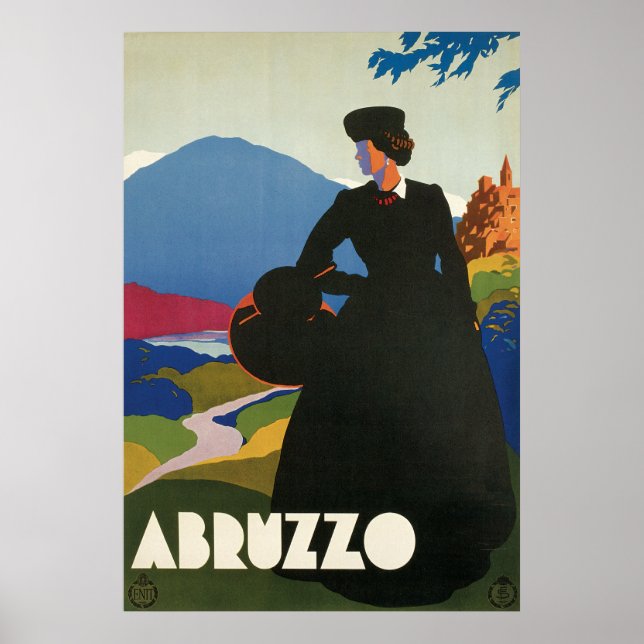 Póster Ferrari Abruzzo Italia (Frente)