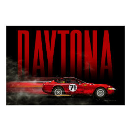 Póster Ferrari Daytona