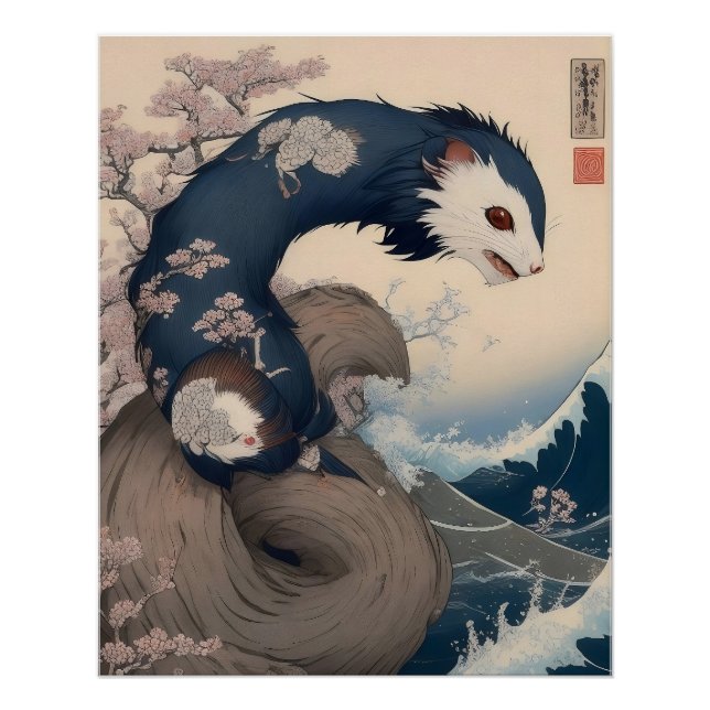 Póster Ferret - Japan (Anverso)
