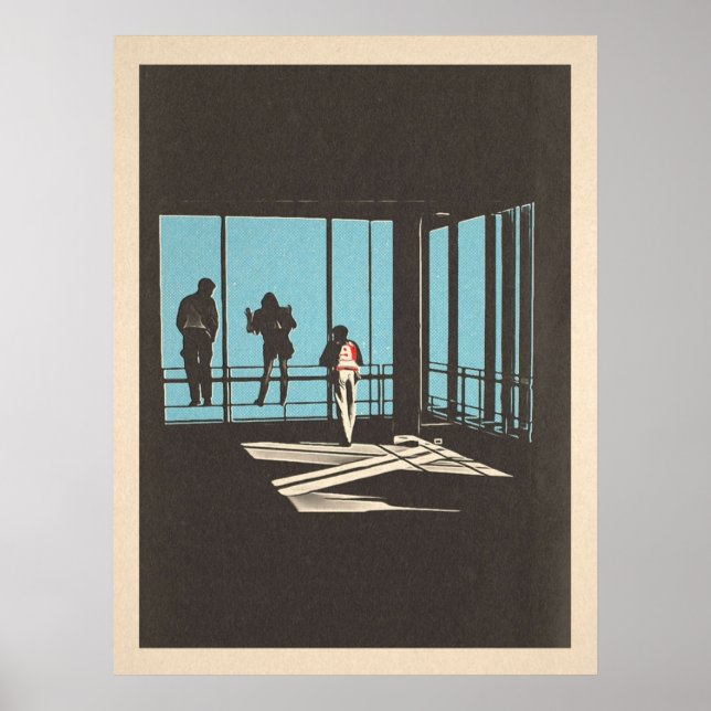 Póster Ferris Bueller Sears Tower (Frente)