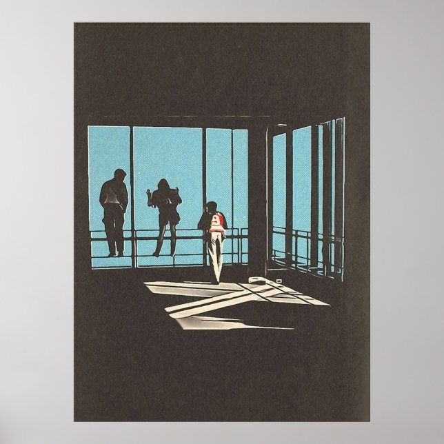 Póster Ferris Bueller Sears Tower (Frente)