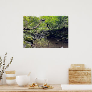 Póster Ferrocarril abandonado