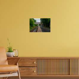Póster Ferrocarril de Burnley Barracks - Ferrocarriles de