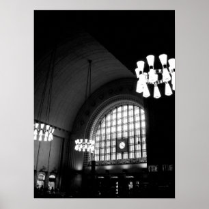 Póster Ferrocarril de la ciudad de Helsinki