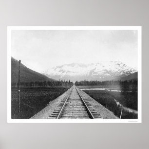 Póster Ferrocarril de la Península de Kenia, 1918