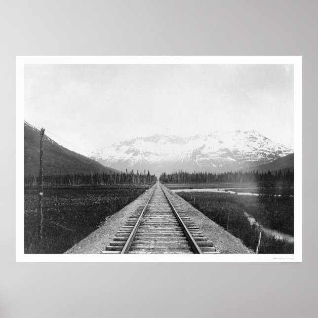 Póster Ferrocarril de la Península de Kenia, 1918 (Frente)