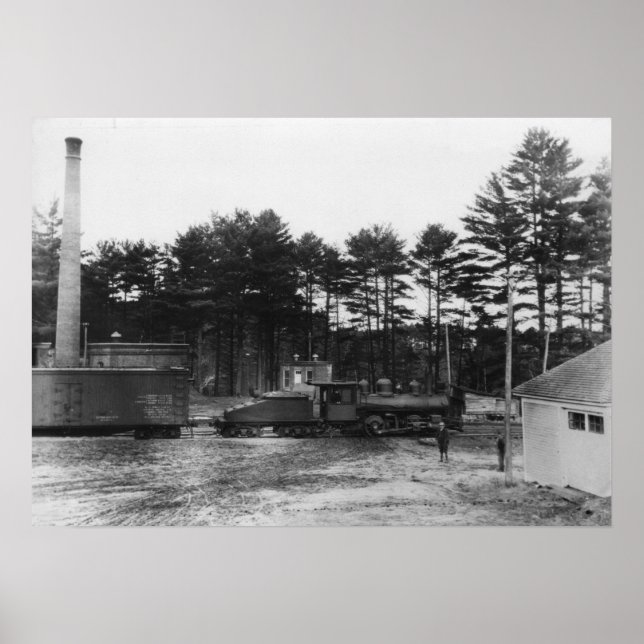 Póster Ferrocarril de primavera de Polonia (Frente)