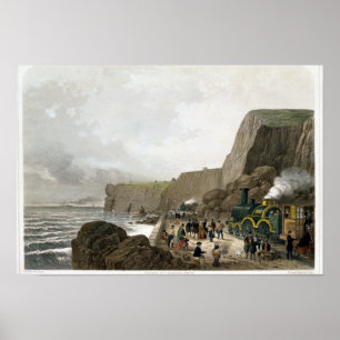 Póster Ferrocarril del Sur de Devon