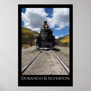 Póster Ferrocarril Durango y Silverton Narrow Gage