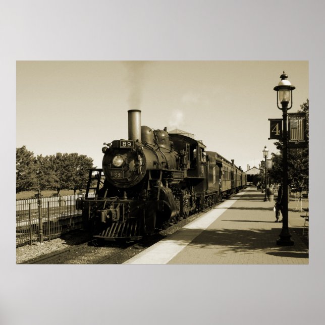Póster Ferrocarril histórico (Frente)