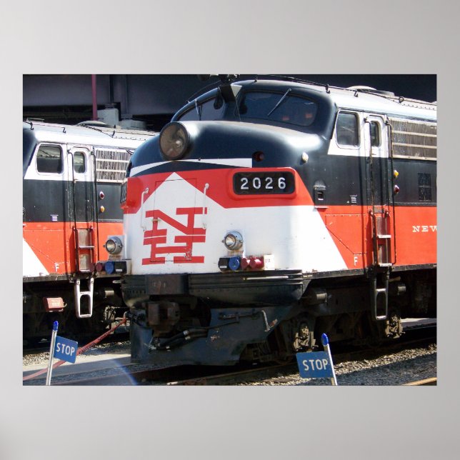 Póster Ferrocarril New Haven ( C- DOT ) FL 9M 2026 (Frente)
