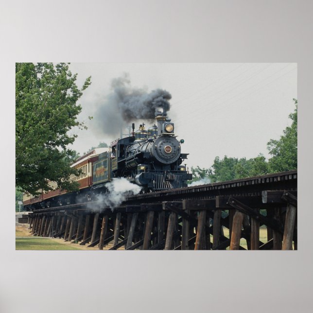 Póster Ferrocarril Tarantula, Fort Worth, Texas, EE.UU. (Frente)