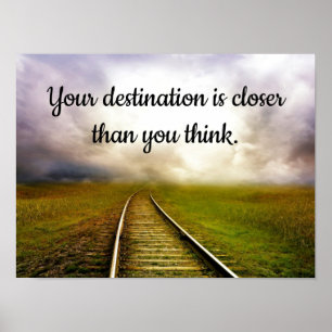 Póster Ferrocarriles de vida