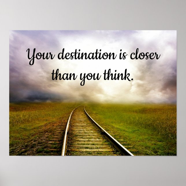 Póster Ferrocarriles de vida (Frente)