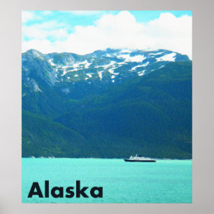 Póster Ferry Alaska