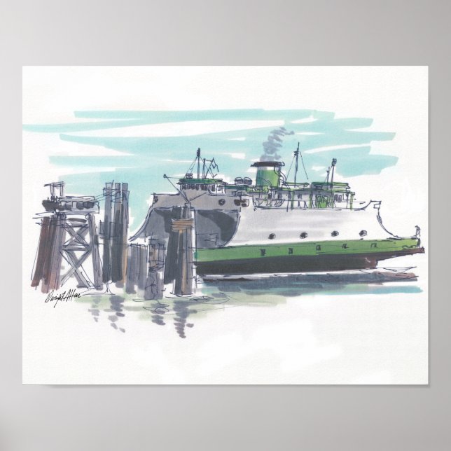 Póster Ferry Keystone (Frente)