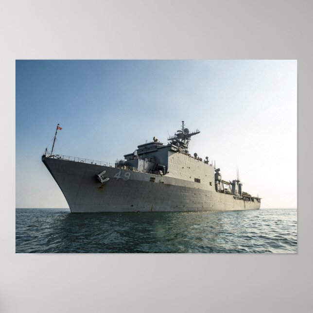 Póster Ferry USS Harpers (LSD 49) (Frente)