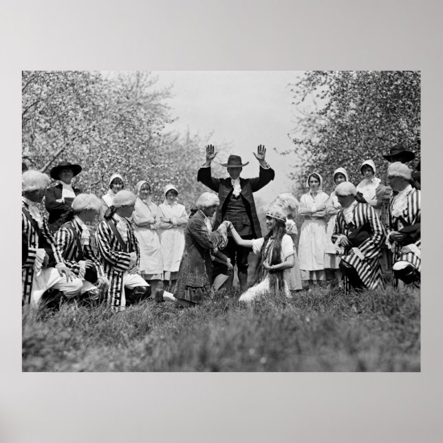 Póster Festival Apple Blossom, años 20 (Frente)