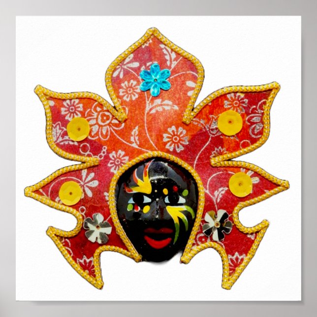 Póster Festival Bacolod City Masskara (Frente)