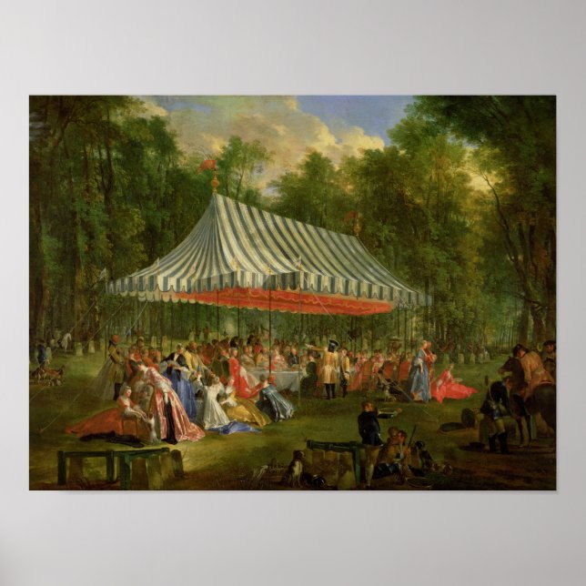 Póster Festival dado por el Príncipe de Conti (Frente)