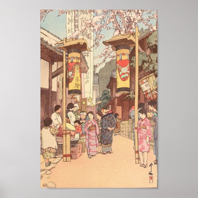 Póster Festival de campo en Kono Hiroshi Yoshida (Frente)
