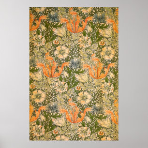Póster Festival de Flores William Morris Spring Compton