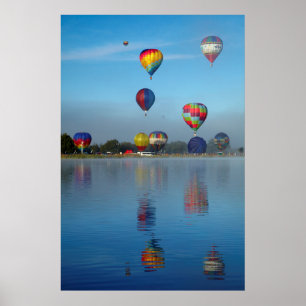 Póster Festival de Globo Aerostático