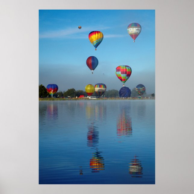 Póster Festival de Globo Aerostático (Frente)