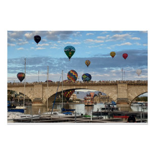 Póster Festival de Globo Aerostático Caliente Havasu 2026