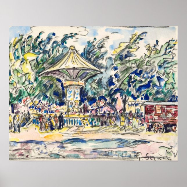 Póster Festival de la Aldea (La Vogue) (aproximadamente 1 (Frente)