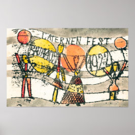 Póster Festival de Linternas Bauhaus | Paul Klee |