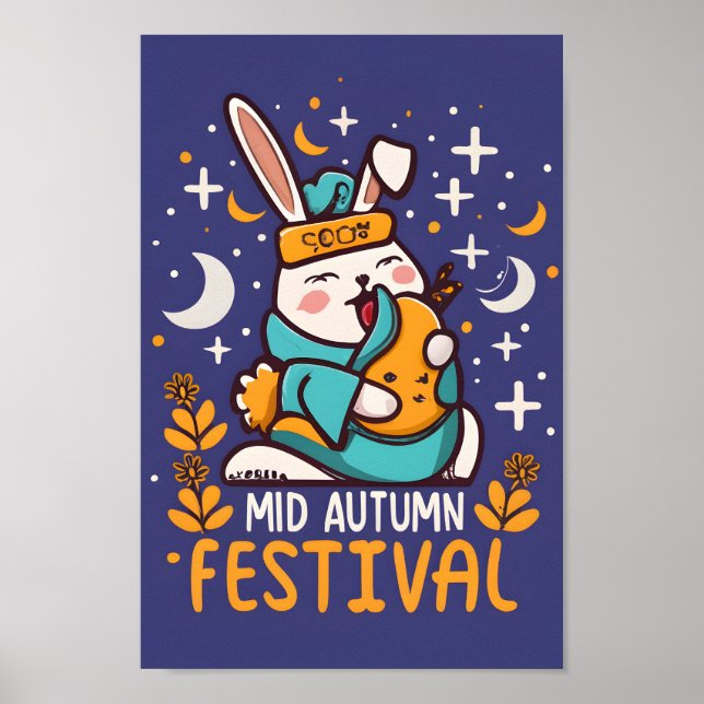 Póster Festival de mediados de otoño (Frente)