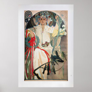 Póster Festival de Música de Praga 1914 por Alphonse Much