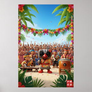 Póster Festival de Música Kagu Okinawa