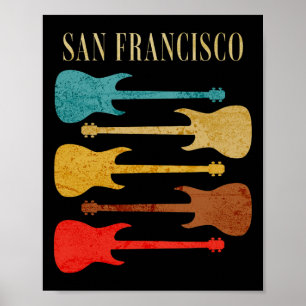 Póster Festival de Música Rock de Concierto de San Franci