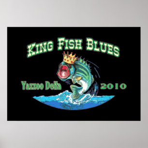 Póster Festival del Blues del Pescado Rey 2010