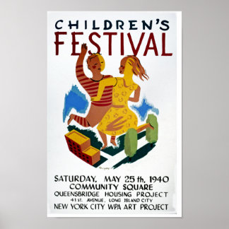 Póster Festival Infantil