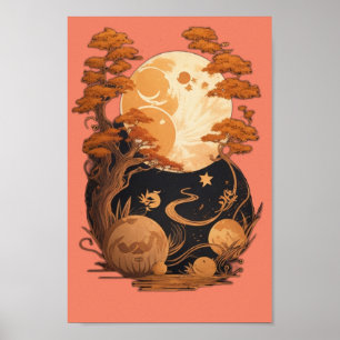Póster Festival MoonCake de mediados de otoño