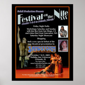 Póster Festival on the Nile XXX Poster