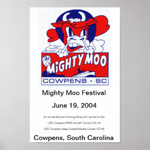 Póster Festival poderoso 2004 del MOO