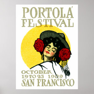 Póster Festival Portola de San Francisco 1909