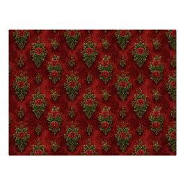 Póster Festive Damask 