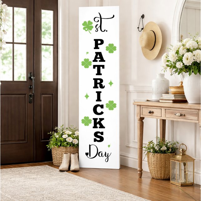 Póster Festive Shamrock St. Patricks Day Décor (Subido por el creador)