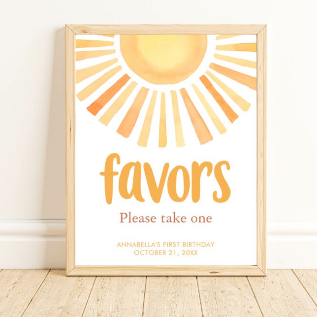 Póster Festividad de cumpleaños de Boho sunshine favorece (Subido por el creador)